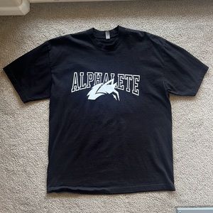 Alphalete Wolf Head Tee - Black